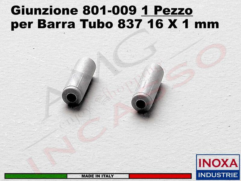 Giunzione 801-009 1 Pezzo per Barra Tubo 837 16 X 1 mm