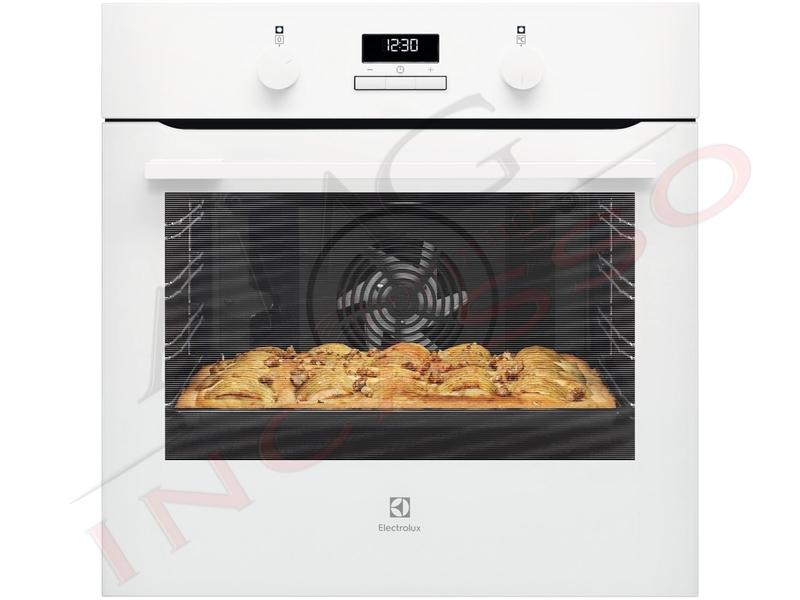 Forno Cucina Elettrico Ventilato Intuit cm.60 Bianco 5 Funzioni Classe A