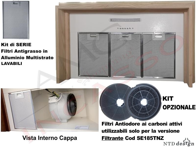 Camino H 30 Cm accessorio Cappe NTD Design
