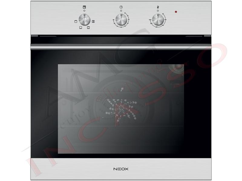 Forno Ventilato Steel Line cm. 60 Acciaio Inox 4 Funzioni Classe A
