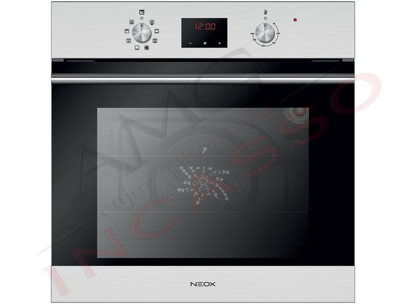 Forno Ventilato Steel Line cm. 60 Acciaio Inox 8 Funzioni Classe A