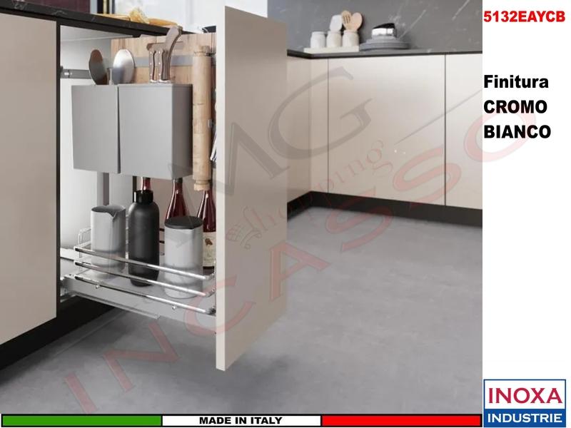 Cestello 2 Piani Multifunzioni "Cook-It-All" INOXA 5132EAY/40-PCB-MS Base 40 C-B