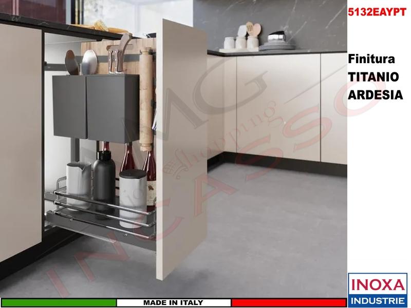 Cestello 2 Piani Multifunzioni "Cook-It-All" INOXA 5132EAY/40-PT-MS Base 40 T-AR