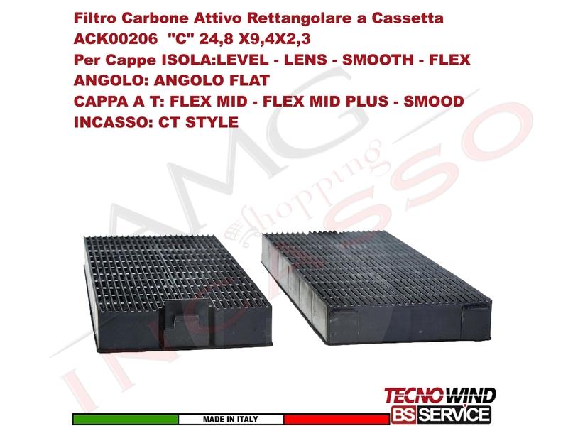 Cappa Parete a T 90 Tecnowind-Fhuller LEVEL BASIC INOX K326I0041 Motore 350 m³/h Class.D