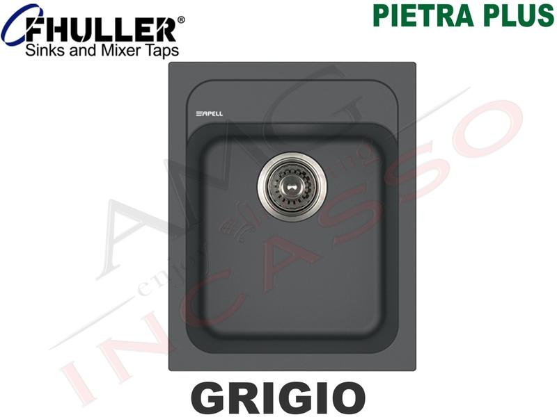 Lavello Incasso Apell-Fhuller PTPL400GG 40X50 1 Vasca Granito Grigio