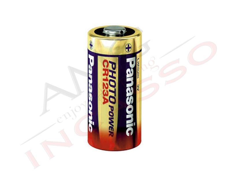 1 Batteria CR-123 AL 3 V 1400 mAh al litio Foto Power Panasonic