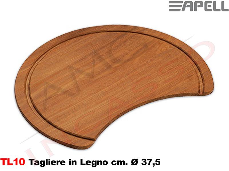Accessorio Apell TL10 Tagliere in Legno per Vasca Ø cm.37,5