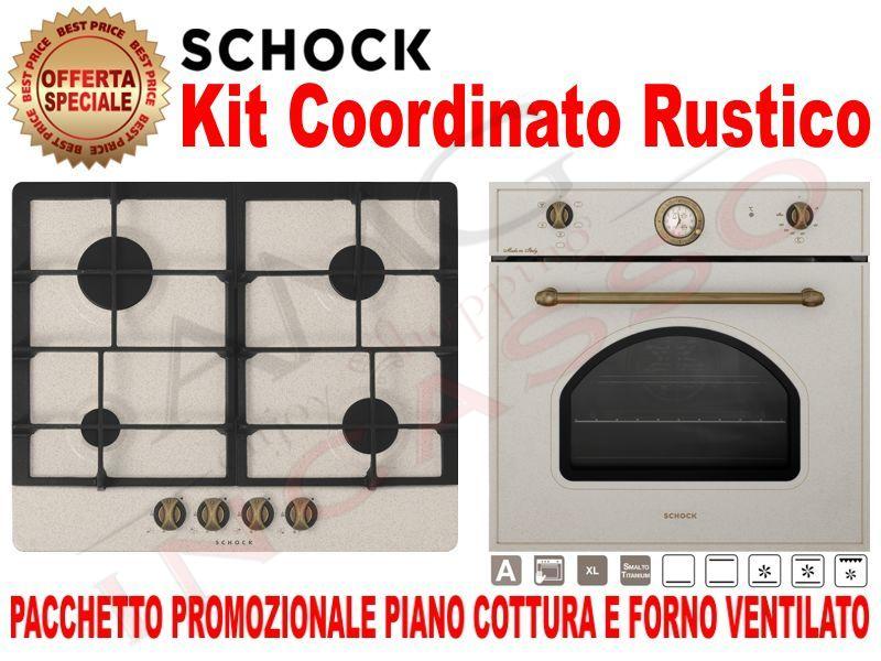 Pacchetto: Piano Cottura cm.60 • Forno Ventilato