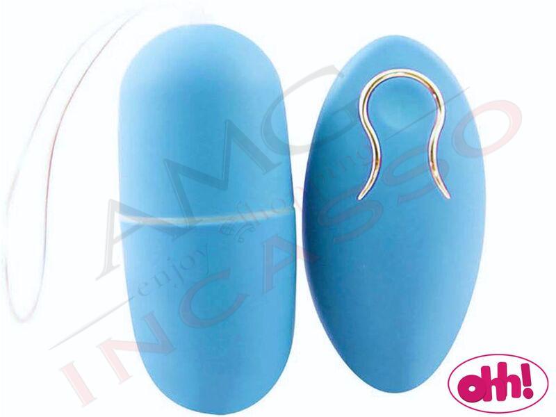 Ovetto Vibrante Stimolante Vagina Clitoride Wireless USB Alice Blue
