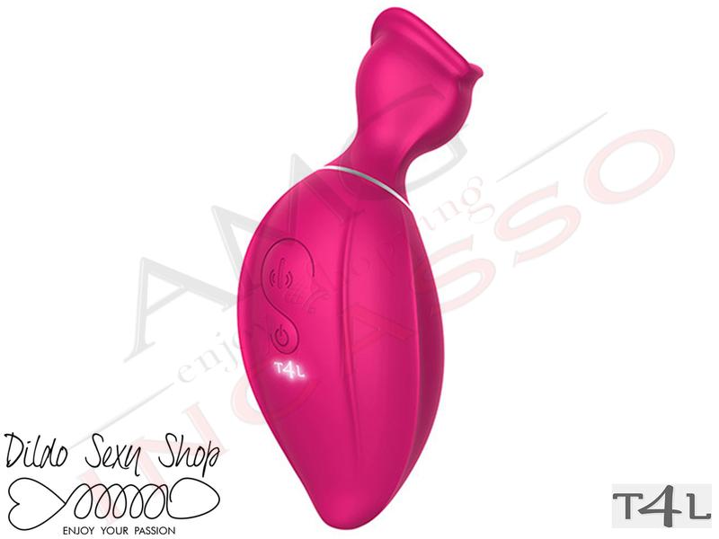 Stimolatore Clitorideo Pinxs Wonder Kiss Rosa Silicone