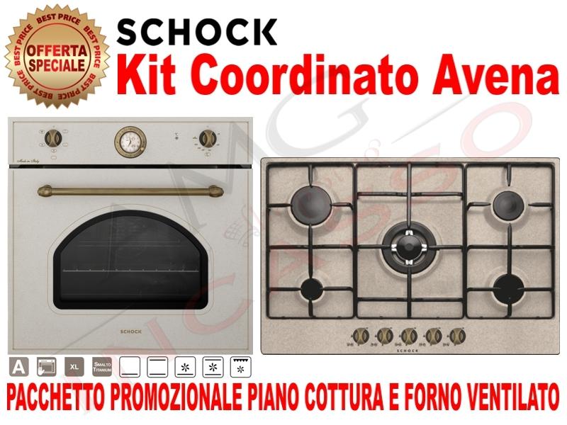 Pacchetto Avena: Piano Cottura cm.75 • Forno Ventilato