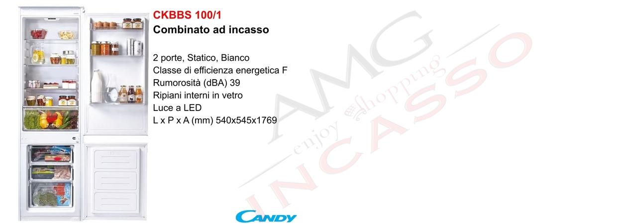 Candy CKBBS 100/1 Frigorifero Combinato 60 Statico 60 Litri 250 Classe F